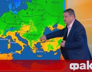 Проф. Георги Рачев каза времето по градовете у нас